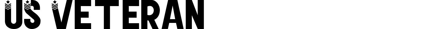 US Veteran Font preview