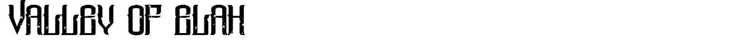 Valley Of Elah Font preview