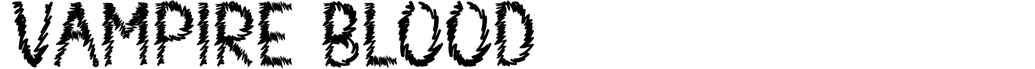 Vampire Blood Font preview