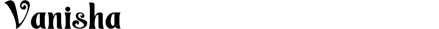 Vanisha Font preview