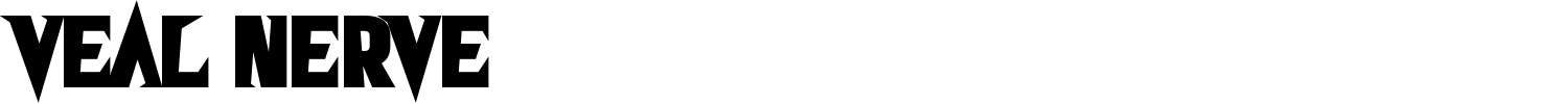 Veal Nerve Font preview