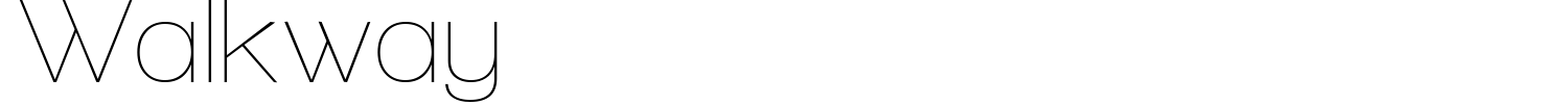 Walkway Font preview