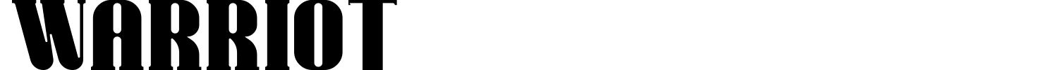 Warriot Font preview