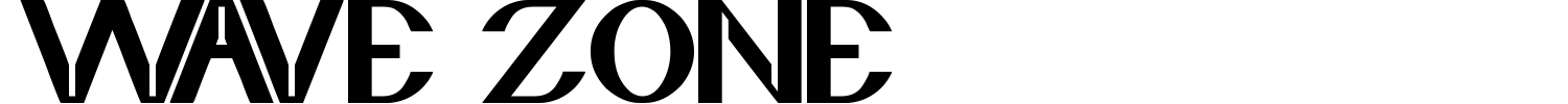 Wave Zone Font preview