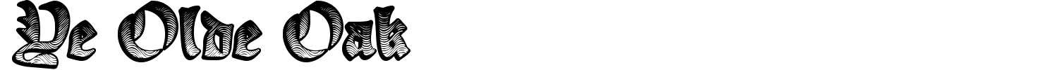 Ye Olde Oak Font preview