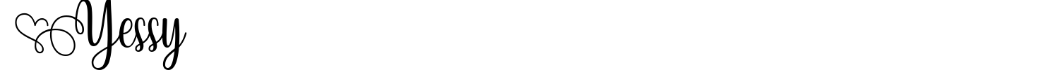 Yessy Font preview