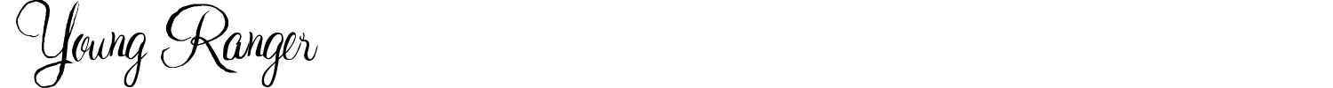 Young Ranger Font preview