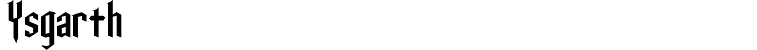 Ysgarth Font preview