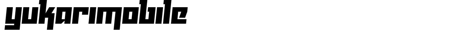 Yukarimobile Font preview