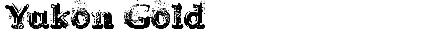 Yukon Gold Font preview