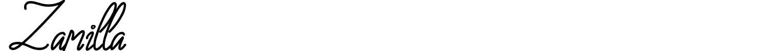 Zamilla Font preview