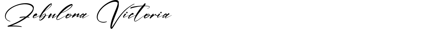 Zebulona Victoria Font preview