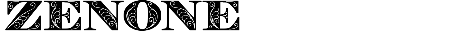 Zenone Font preview