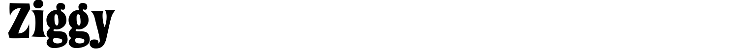 Ziggy Font preview